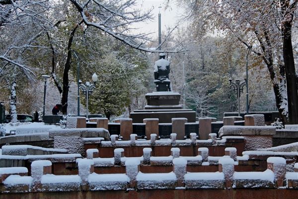 Зимний Алматы