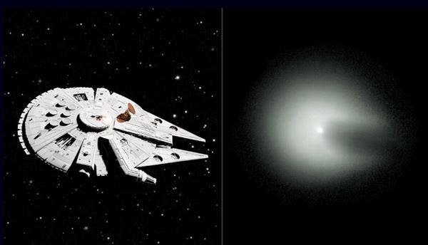 Комета Понса — Брукса и правда похожа на космический корабль из «Звездных войн»
