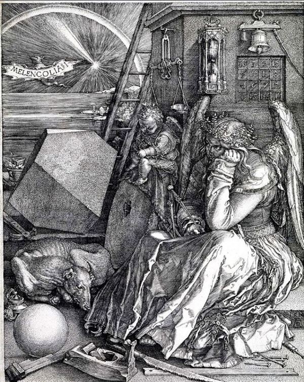 Искуствоведы до сих пор ломают голву, зачем Альбрехт Дюрер изобразил комету на гравюре 