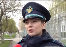 Девушка-полицейский с русскими, украинскими и турецкими корнями свободно владеет казахским