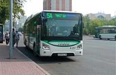 Схемы движения двух автобусных маршрутов изменили в Астане