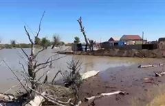 30 жителей зимовки эвакуируют в Атырауской области из-за повышения уровня воды в Жайыке