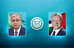Президент направил телеграмму поздравления Королю Иордании