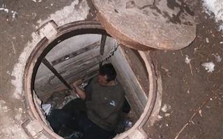 В Павлодаре в колодцах теплотрасс обнаружили 50 человек