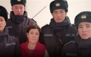 В Кызылорде гвардейцы спасли жизнь прохожей 