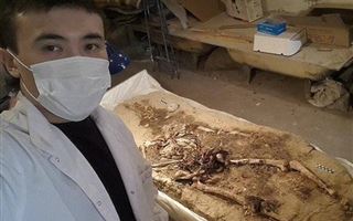 Казахстанские археологи обнаружили мумию Урджарской принцессы