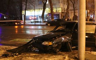 Серьезное ДТП произошло утром в Алматы