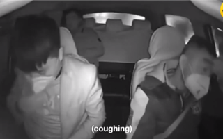 Реакция таксиста на прибывшего из зараженного Уханя пассажира попала на видео