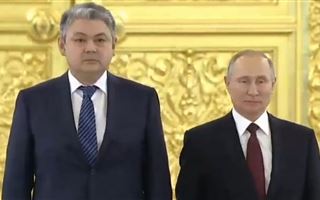 Посол Казахстана в России Кошербаев вручил верительные грамоты Путину 