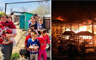 В Алматинской области сгорел дом матери 22 детей
