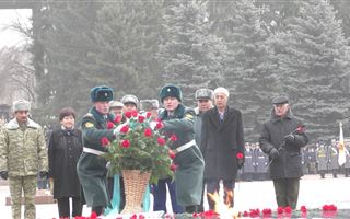 В Алматы отметили День вывода войск из Афганистана