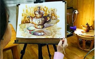 Как занятия живописью помогают казахстанским детям стать успешными