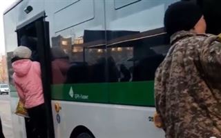 У казахстанцев сдают нервы из-за автобусов