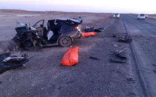 В результате ДТП в Атырауской области погибли 5 человек