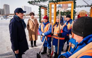 Алтай Кульгинов поблагодарил коммунальщиков Нур-Султана за работу в любую погоду