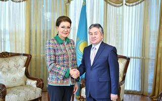 Д. Назарбаева обсудила проблему рационального использования водных ресурсов между Казахстаном и Кыргызстаном
