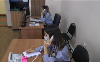Более четырех тысяч звонков поступило за сутки на “горячую линию” полиции Алматы