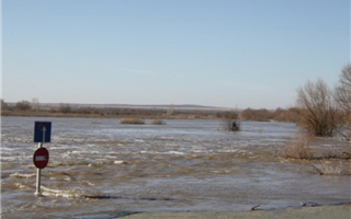 Уровень воды в реке Есиль в СКО приближается к критической отметке