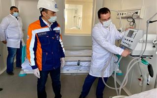 В Нур-Султане за две недели построили новую больницу для больных коронавирусом