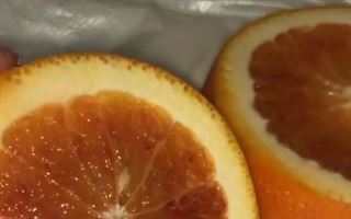 «Масонский знак»: астанчанка испугалась апельсина и позабавила пользователей Сети