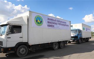 Жамбылская область направила гуманитарную помощь подтопленным селам Туркестанской области
