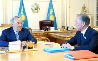 Нурсултан Назарбаев принял Нурлана Нигматулина