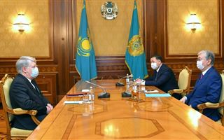 Касым-Жомарт Токаев принял посла России в Казахстане Алексея Бородавкина