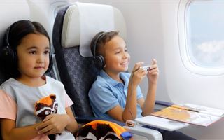 Дети до 14 лет смогут бесплатно летать на самолетах по Казахстану