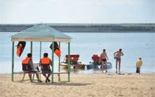 Городские пляжи открылись в Актобе