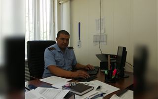 В Алматинской области выбрали лучшего полицейского