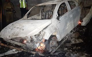 В Алматы погиб мужчина в результате взрыва машины