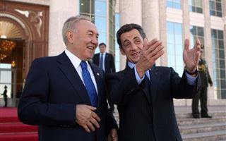 Нурсултан Назарбаев переговорил с Николя Саркози