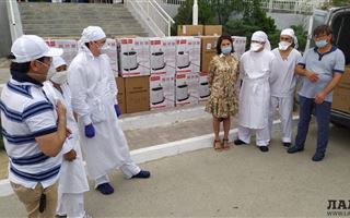 45 кислородных концентратов доставили в Мангистау из России
