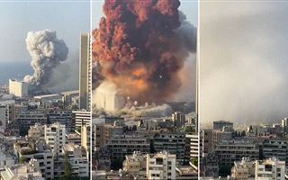 Стало известно о выбросе опасных веществ в атмосферу при взрыве в Бейруте