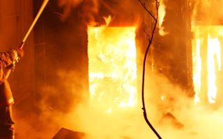 В Петропавловске при пожаре погибли три человека