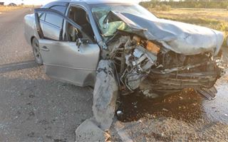 Водитель без прав спровоцировал смертельное ДТП близ Актобе