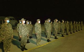 Казахстанские военные медики вернулись из Ливана