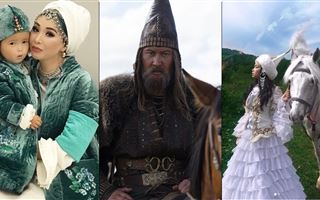 Зачем казахстанские знаменитости массово облачаются в национальные костюмы