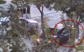 В Казнете появилось видео покушения на криминального авторитета из ОПГ "Четыре брата" 
