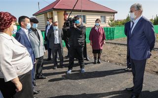 Касым-Жомарт Токаев встретился с переселенцами в СКО