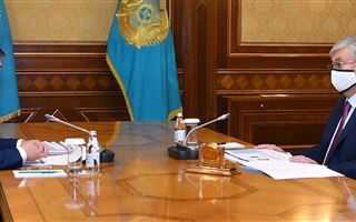 Президент Казахстана принял акима Шымкента