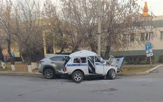 В Щучинске в ДТП погибли двое полицейских