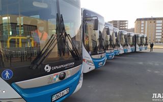 Новые автобусы появились в Актау