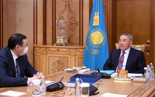 Нурсултан Назарбаев принял председателя правления НПП РК "Атамекен" Аблая Мырзахметова,