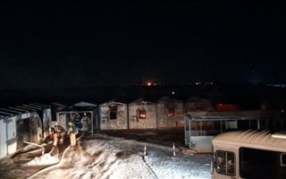 Трое рабочих погибли при пожаре на месторождении  "Бектас-Коныс"