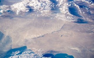 Российский космонавт сфотографировал из космоса пылевую бурю в Казахстане