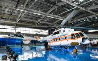 В Алматы прошла презентация первого вертолета казахстанской сборки 