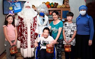 В Алматы Фонд Нурсултана Назарбаева исполнил заветные желания детей с тяжёлыми заболеваниями