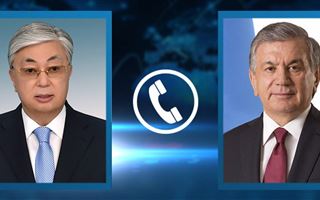 Касым-Жомарт Токаев поговорил по телефону с президентом Узбекистана Шавкатом Мирзиёевым