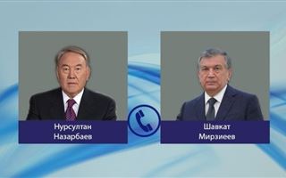 Нурсултан Назарбаев и президент Узбекистана обсудили аспекты региональной повестки и график международных мероприятий